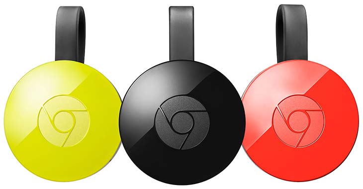 Google Chromecast 2015 Colors