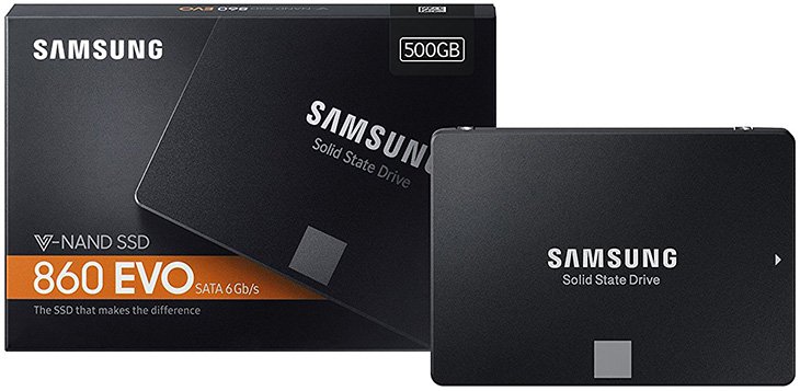 SAMSUNG SSD 860EVO 500GBスマホ/家電/カメラ