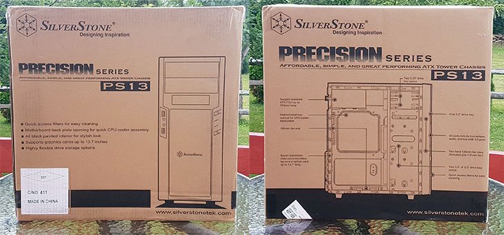 SilverStone PS13 - Mini-Tour - PC - Plastique - Acier - Noir - ATX